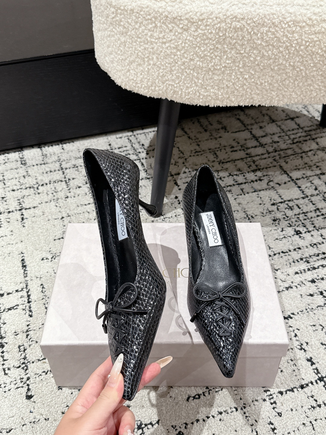 UA J1m*y Ch00 Scarlett Pumps 5cm