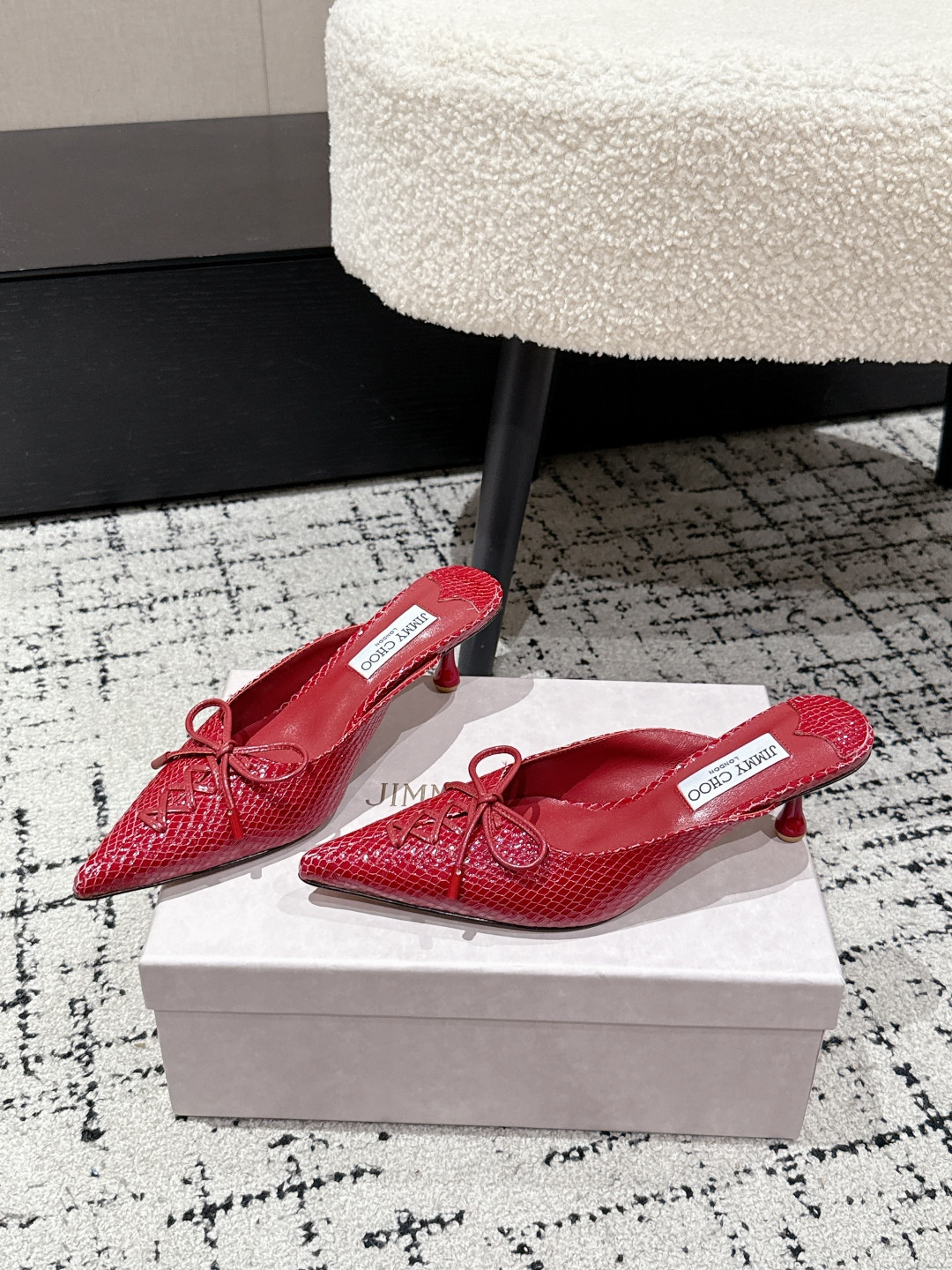 UA J1m*y Ch00 Scarlett Mule 5cm