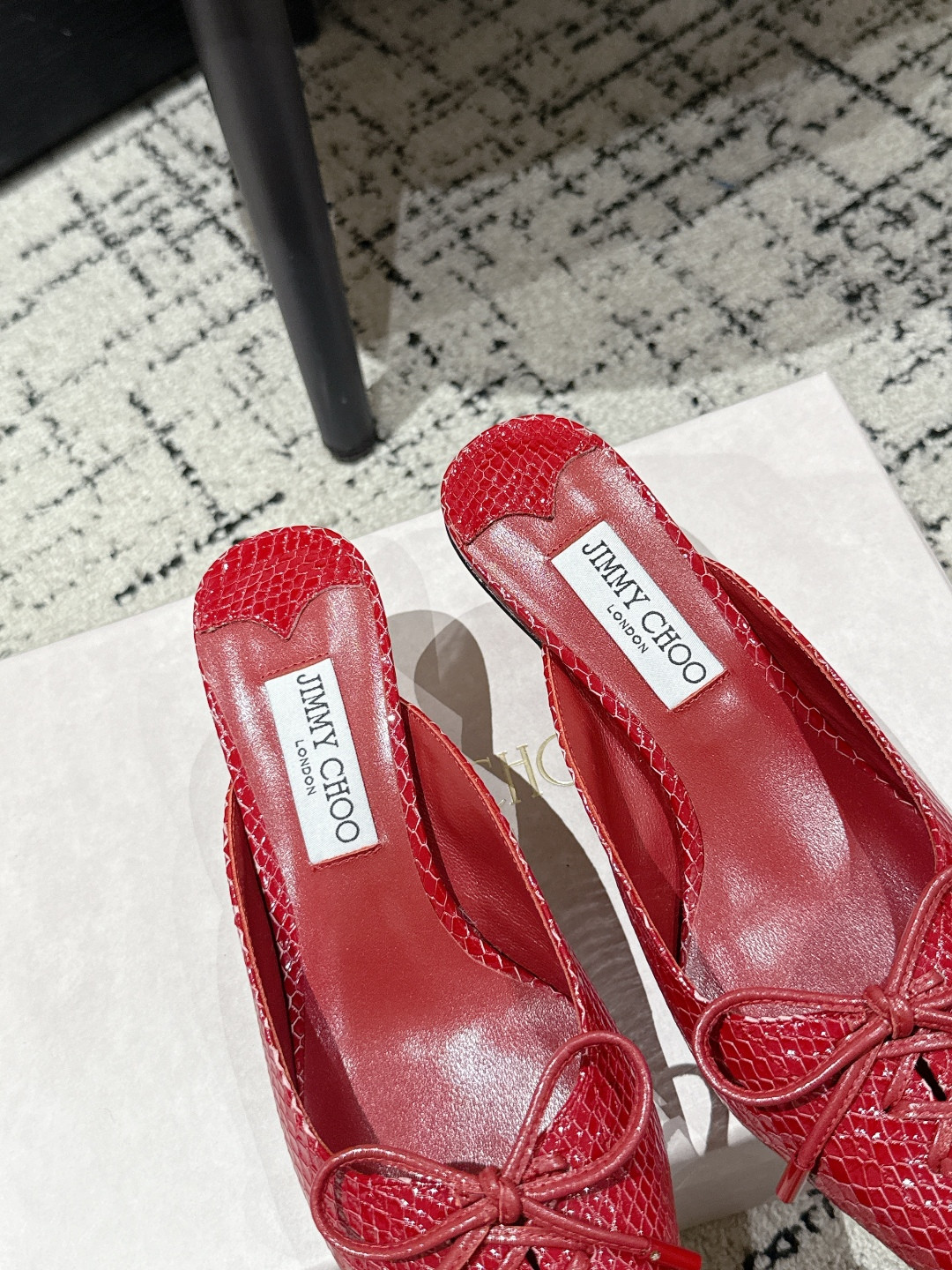 UA J1m*y Ch00 Scarlett Mule 5cm