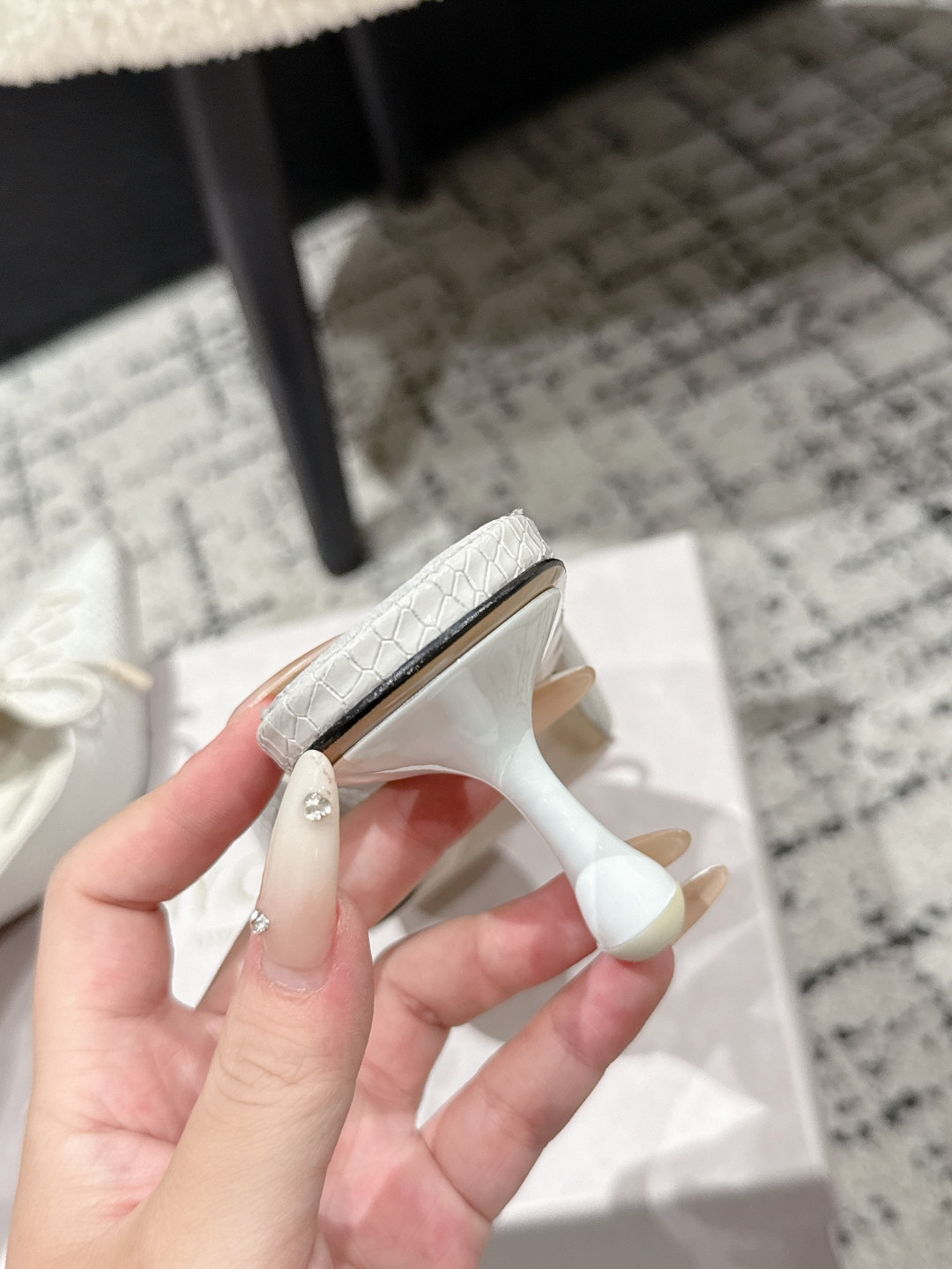 UA J1m*y Ch00 Scarlett Mule 5cm