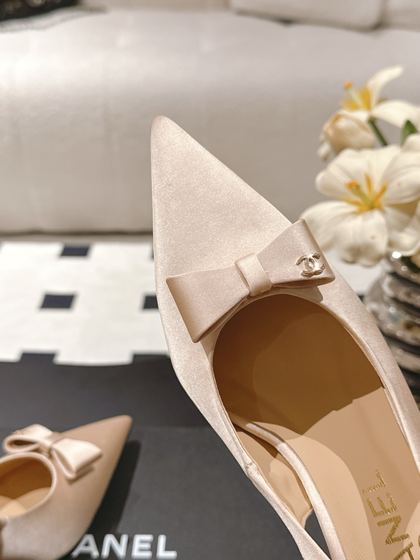 UA Ch**el Slingbacks 7.5cm Heel