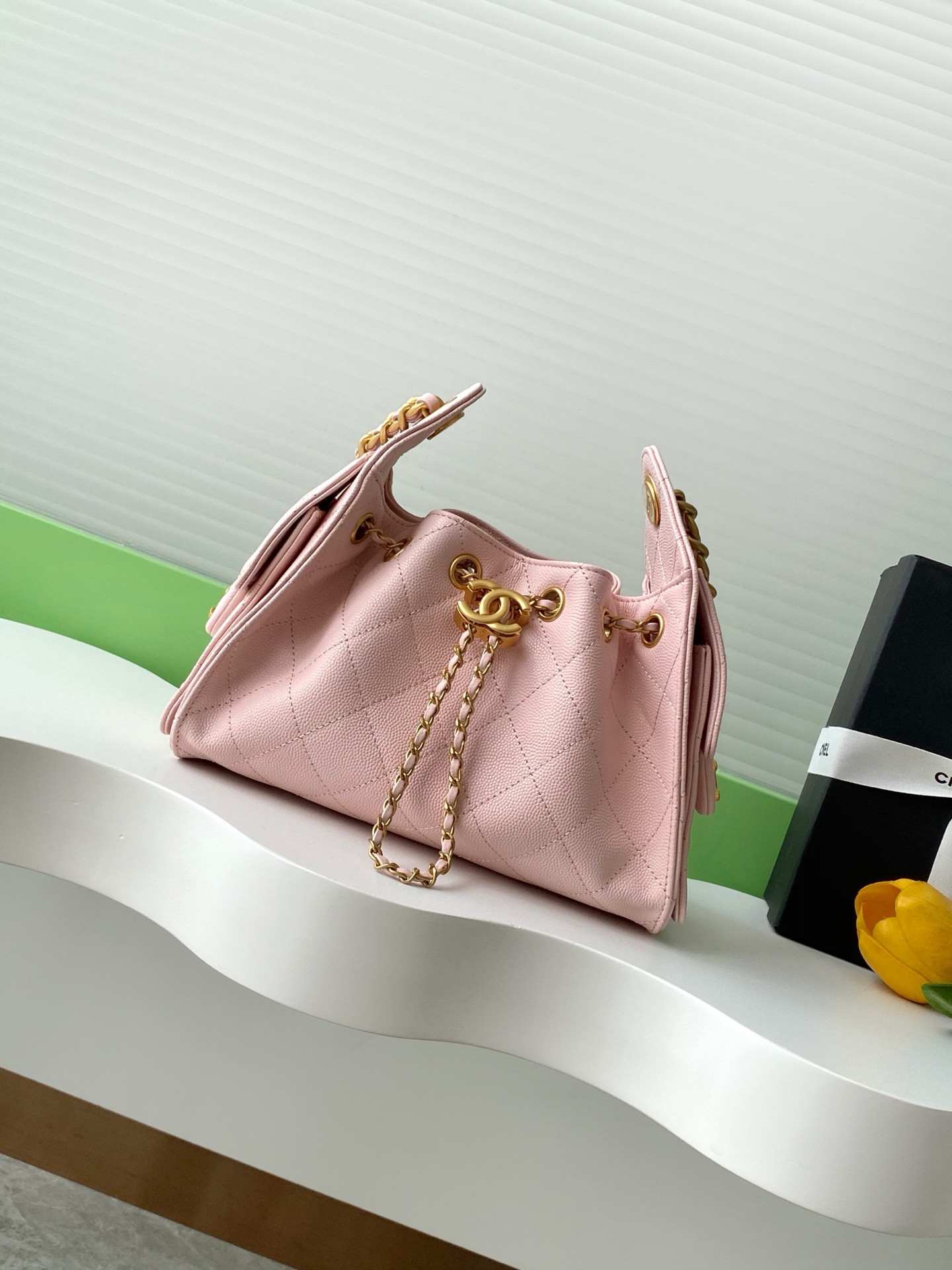 Ch**el 25C Bucket Bag 20x22x12.5cm