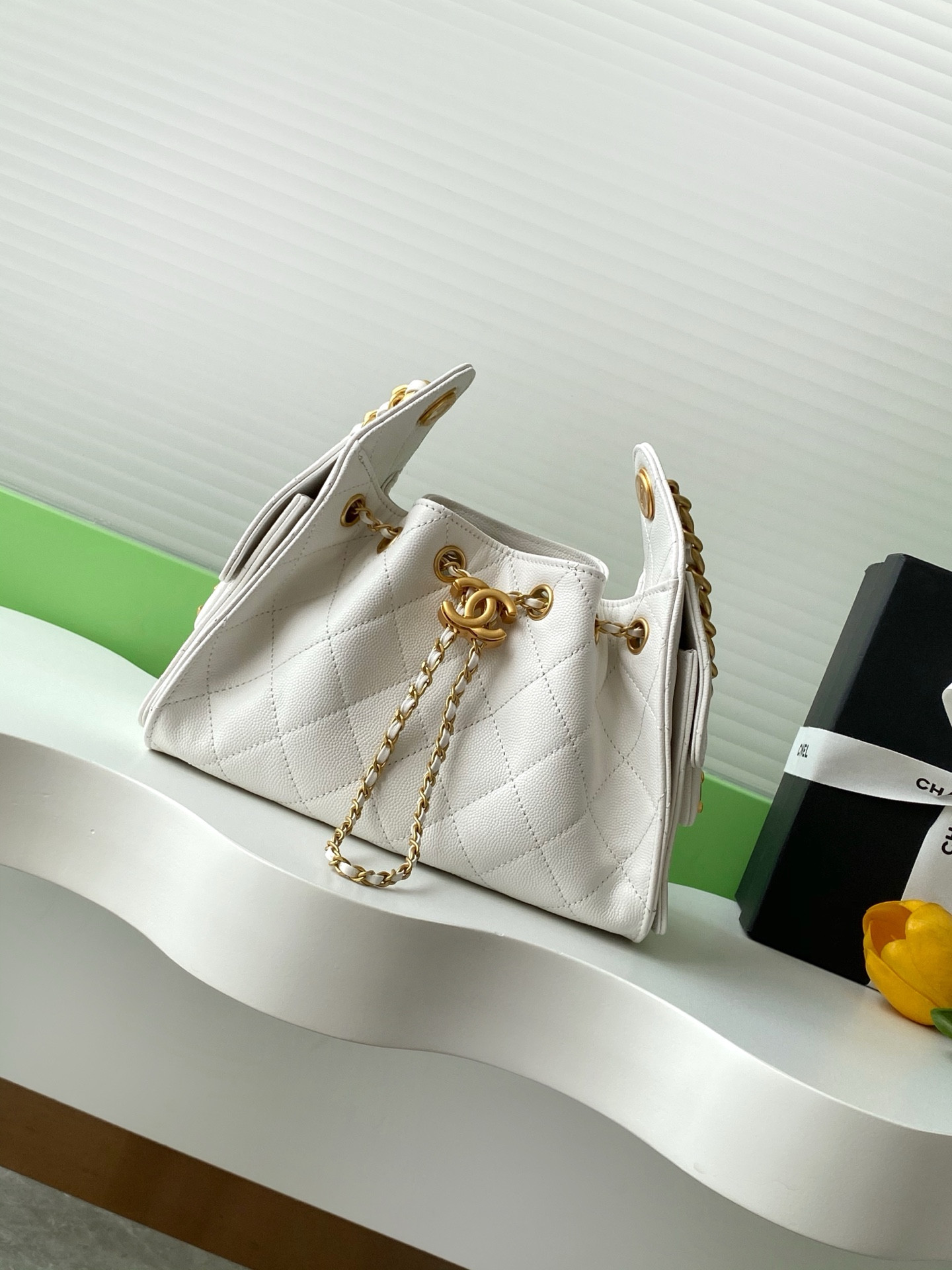 Ch**el 25C Bucket Bag 20x22x12.5cm