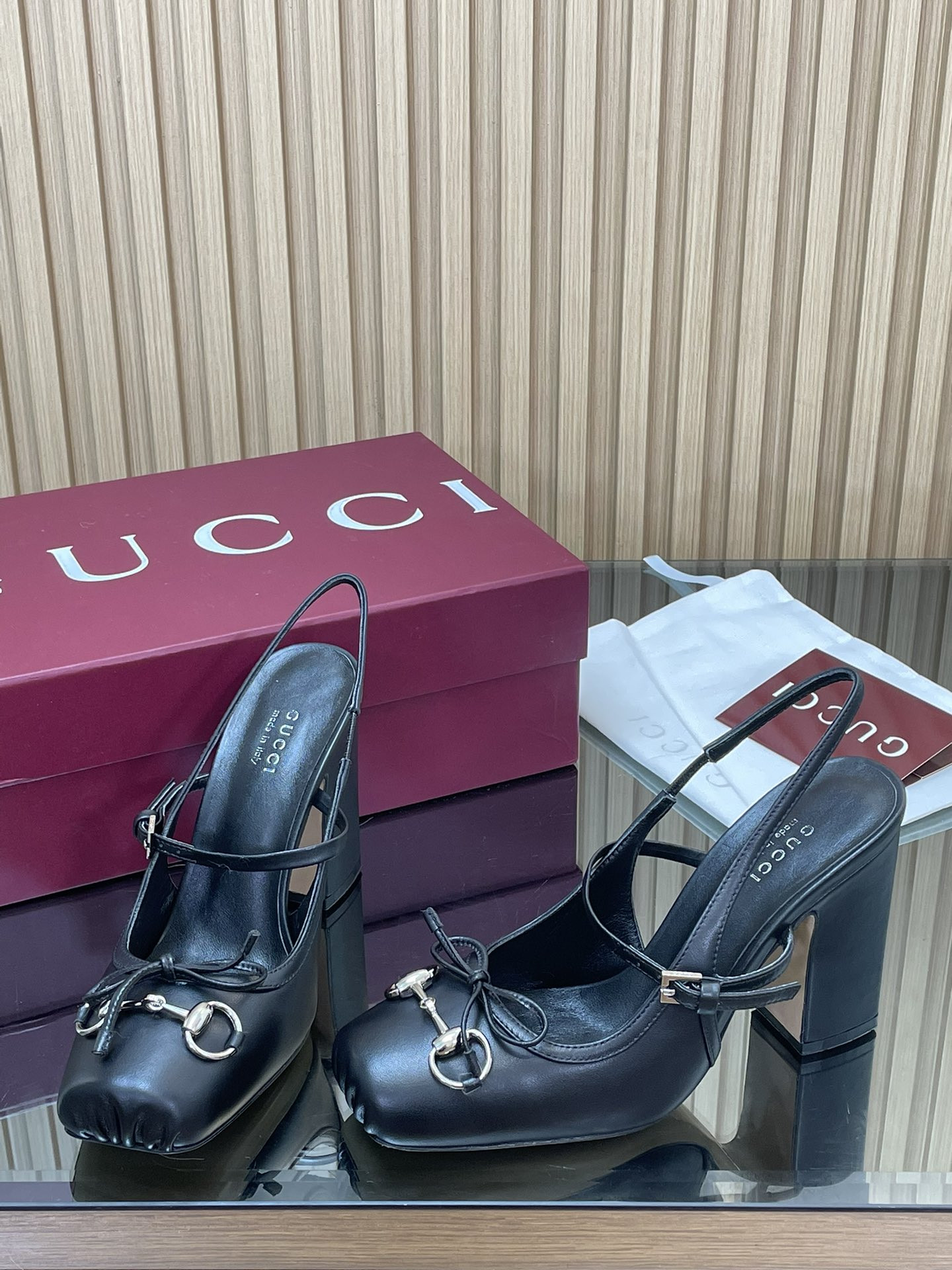 UA Gvc*1 Gvc*1 Horsebit Slingback Pump 9.5cm Heel