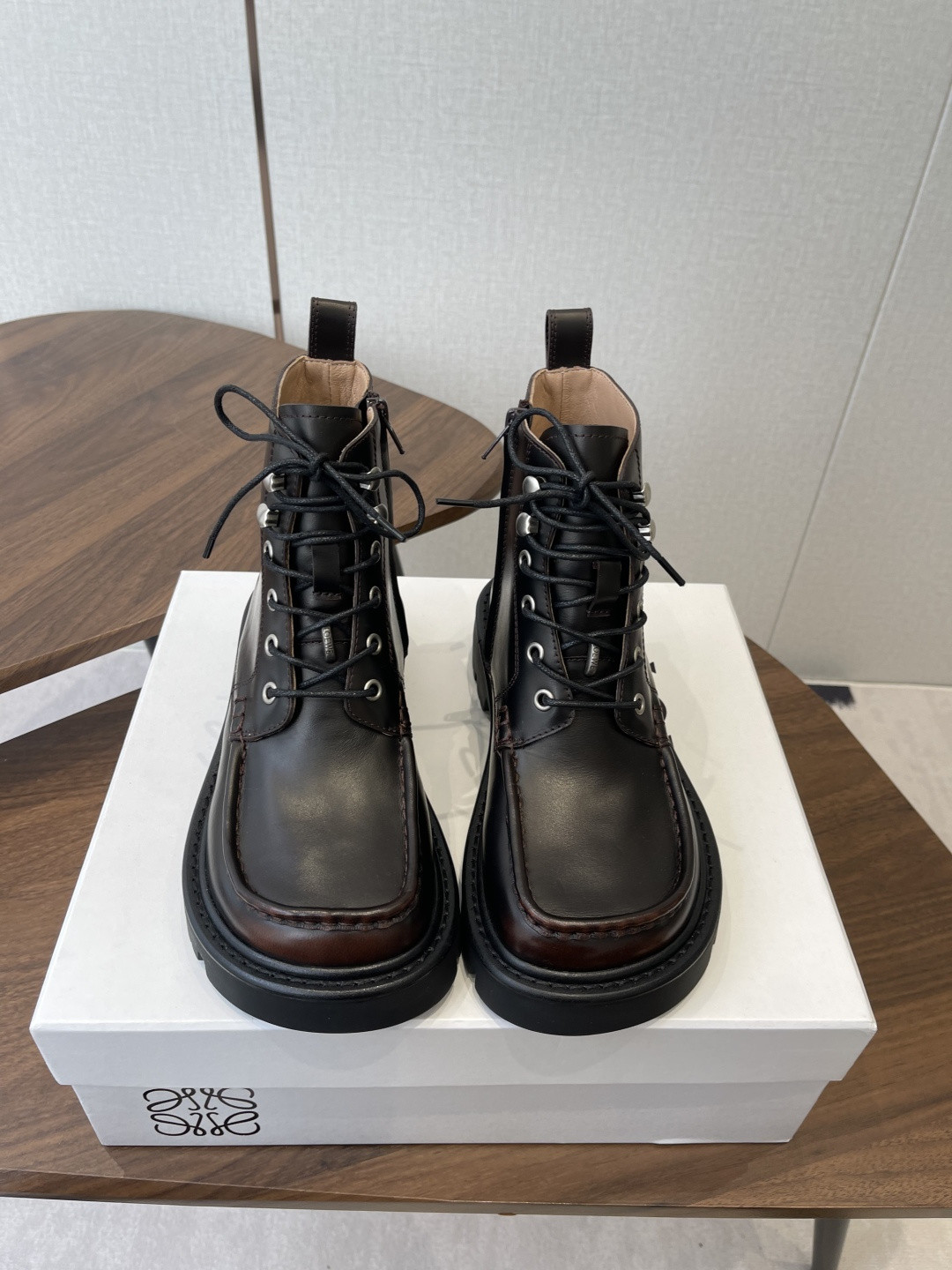UA L0ew* Sierra Combat Ankle Boot
