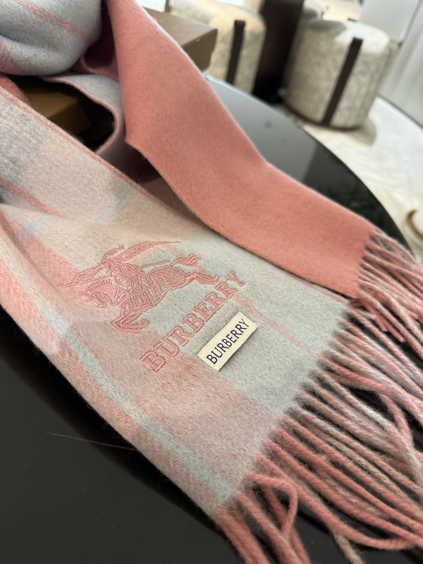Bv*b*rry scarf 30x180cm
