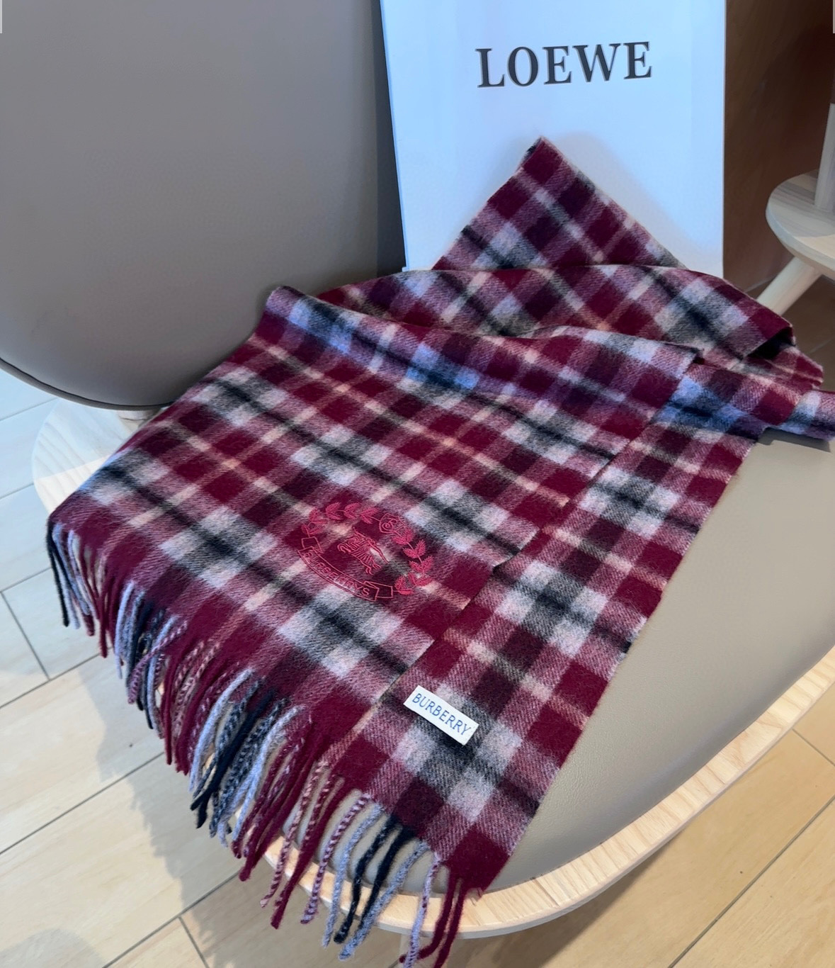 Bv*b*rry scarf 30x180cm