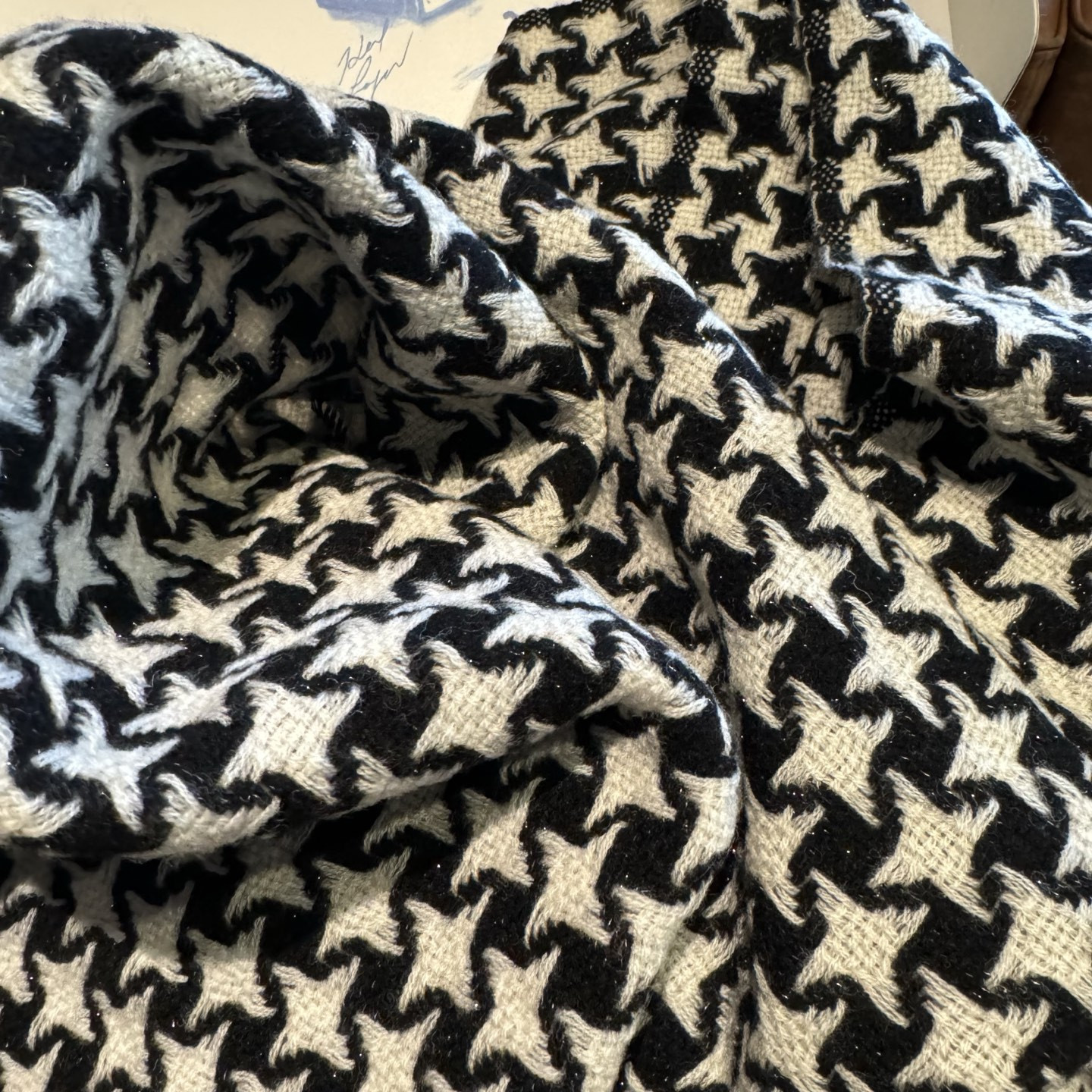 Ch**el scarf 45x200cm 100% cashmere