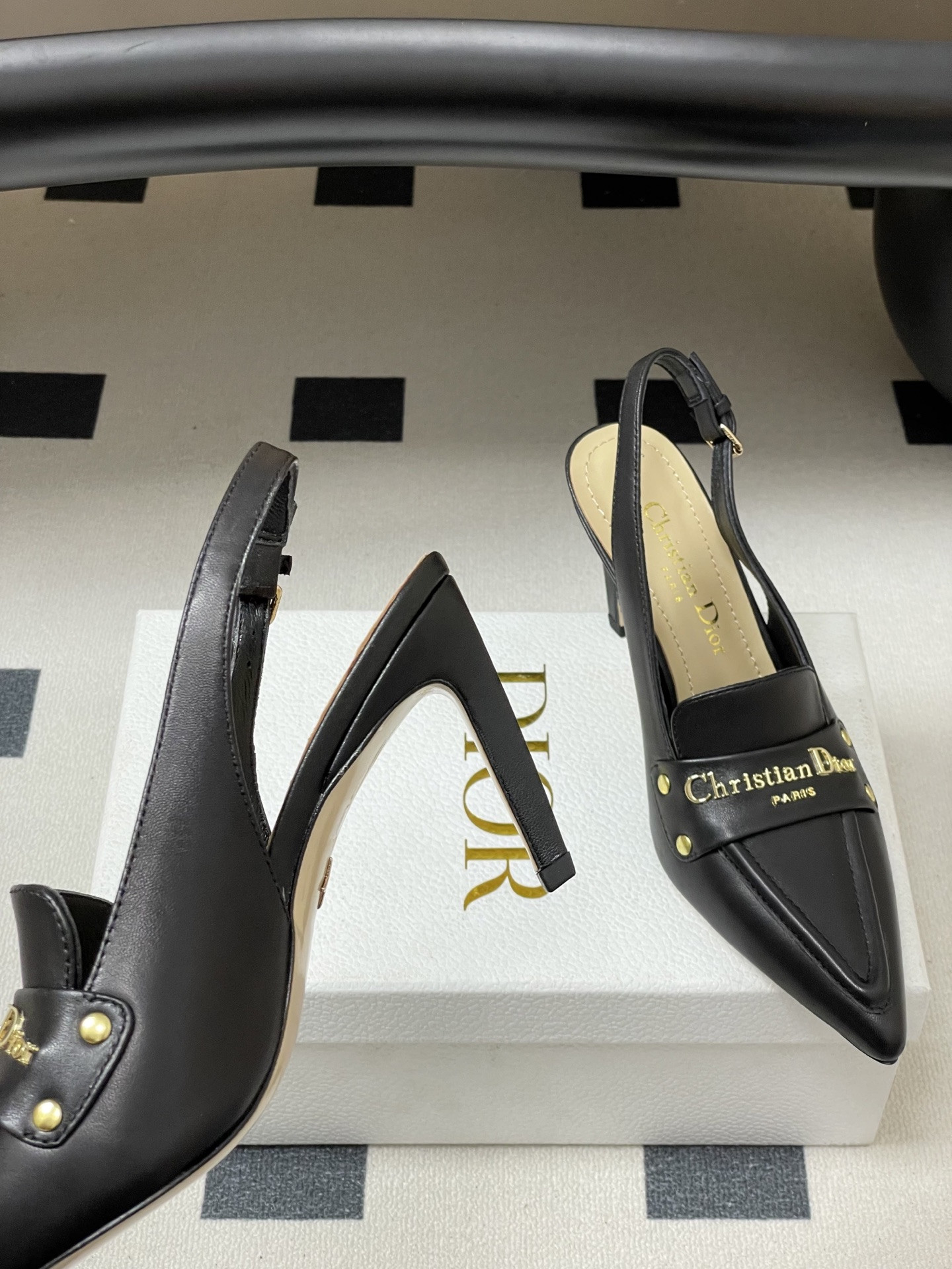 UA D10r Boy Slingback Pump 8.5cm Heel