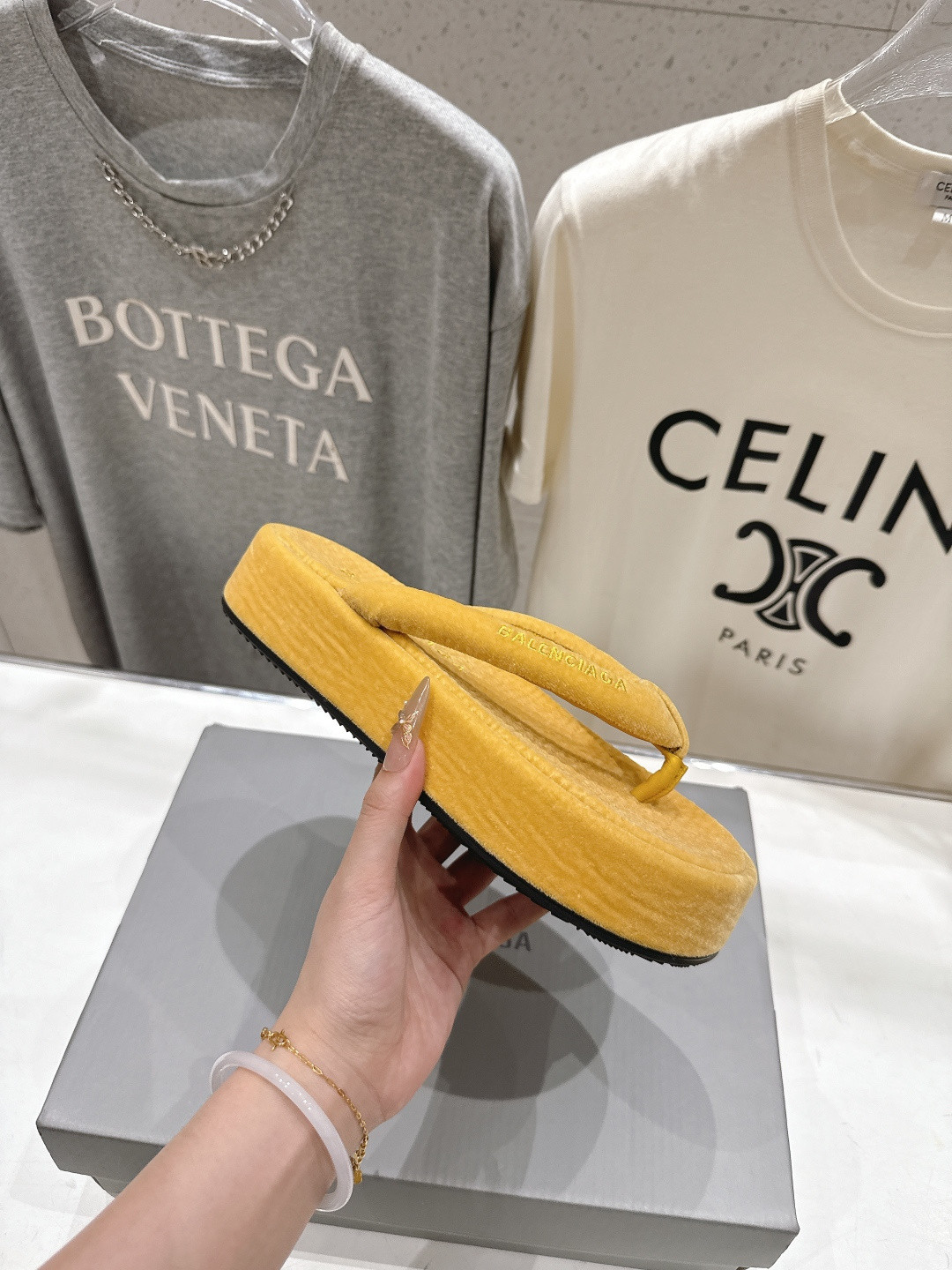 UA Ba1en*iaga Jet Lag Thong Slides