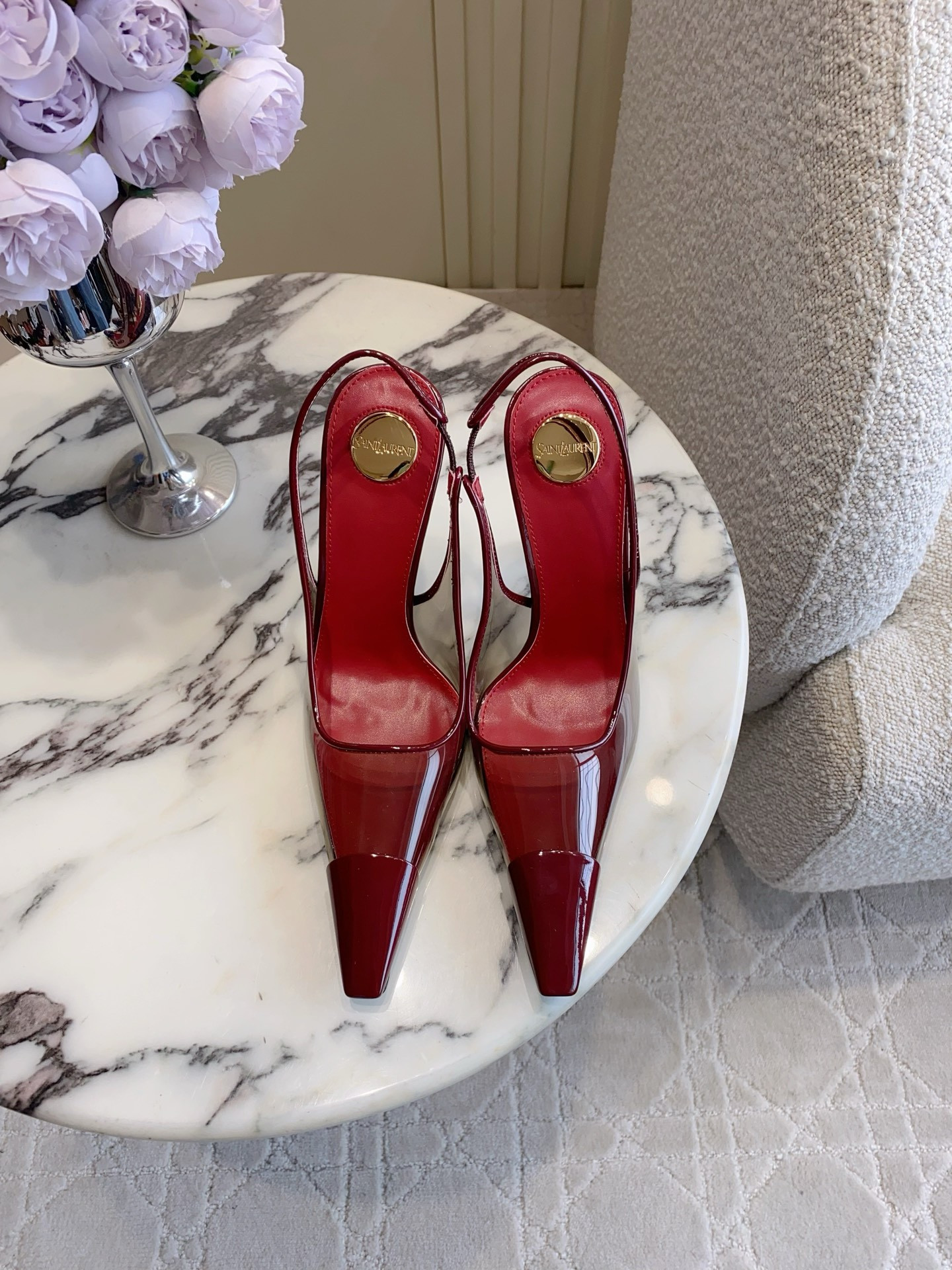 UA Y51 PHANT0m Slingback Pumps 10cm Heel