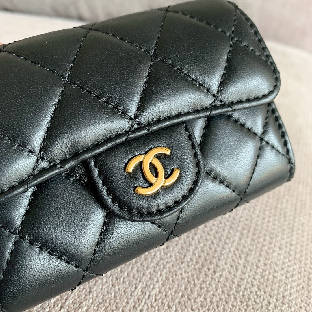 Ch**el CF CLASSIC FLAP COIN PURSE CARD HOLDER